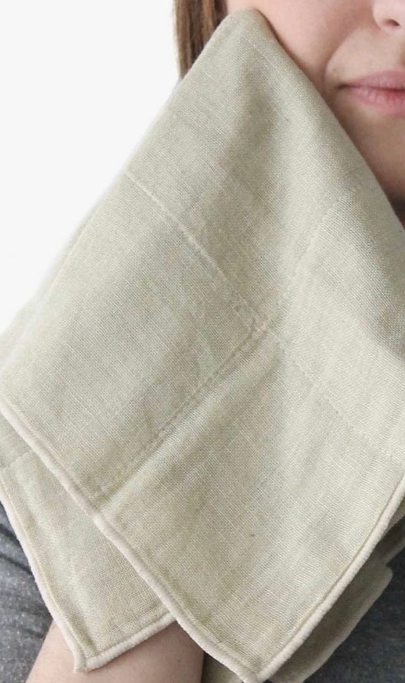 Japanese Organic Cotton Face towel image 1