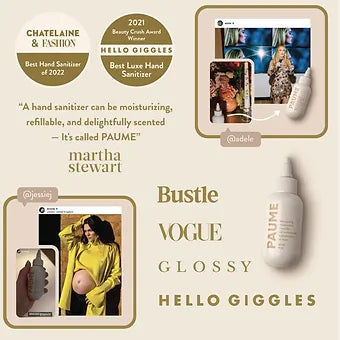 Paume Moisturing Antibacterial Hand Gel Travel Size