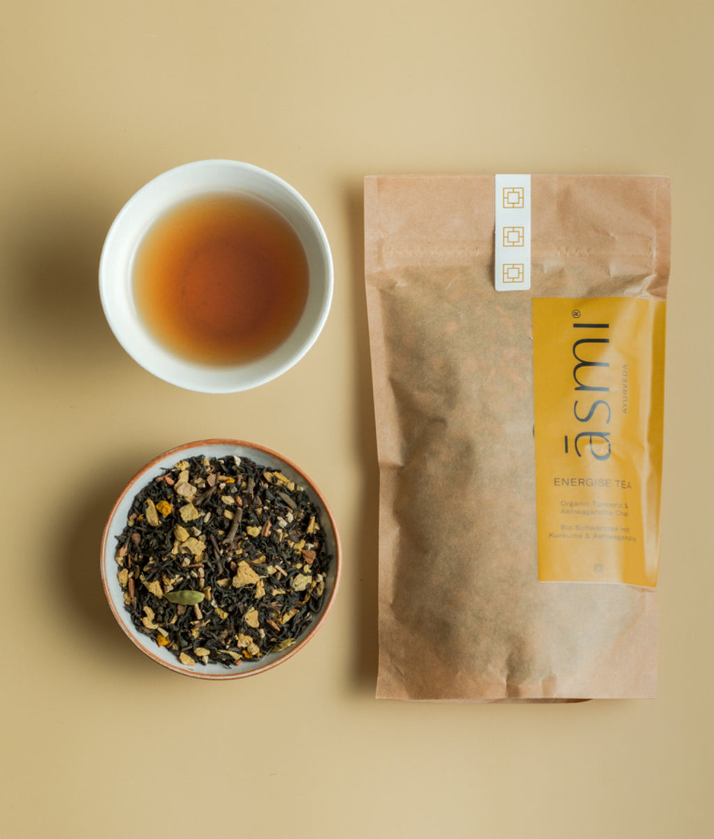 Asmi Ayurveda Energise Tea w/ Ashwagandha & Tumeric image 3