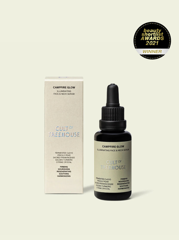 Cult of Treehouse Campfire Glow Illuminating Face & Neck oil image 0