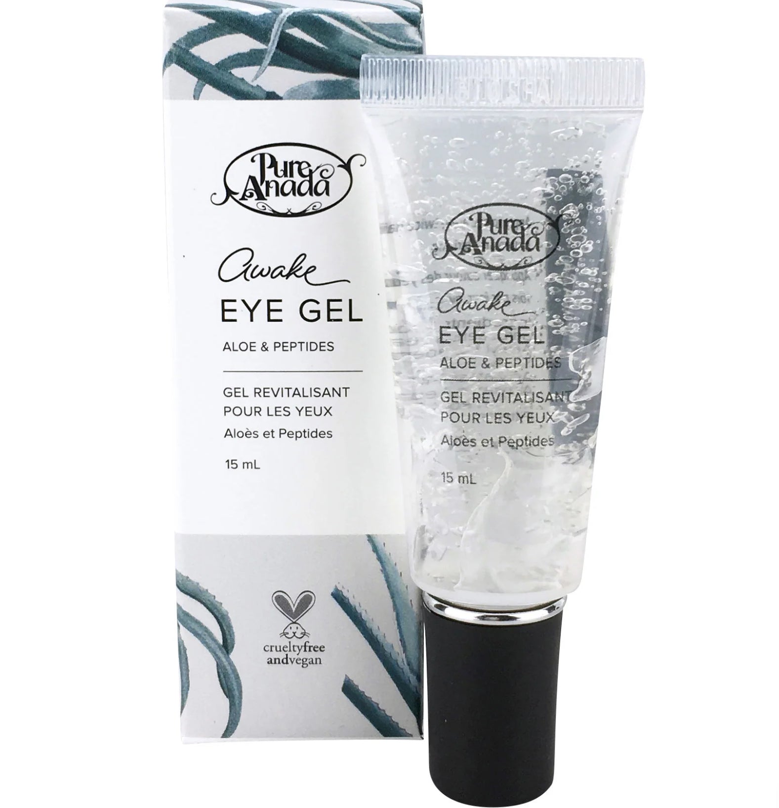 Pure Anada Awake Eye Gel - Aloe + Peptides