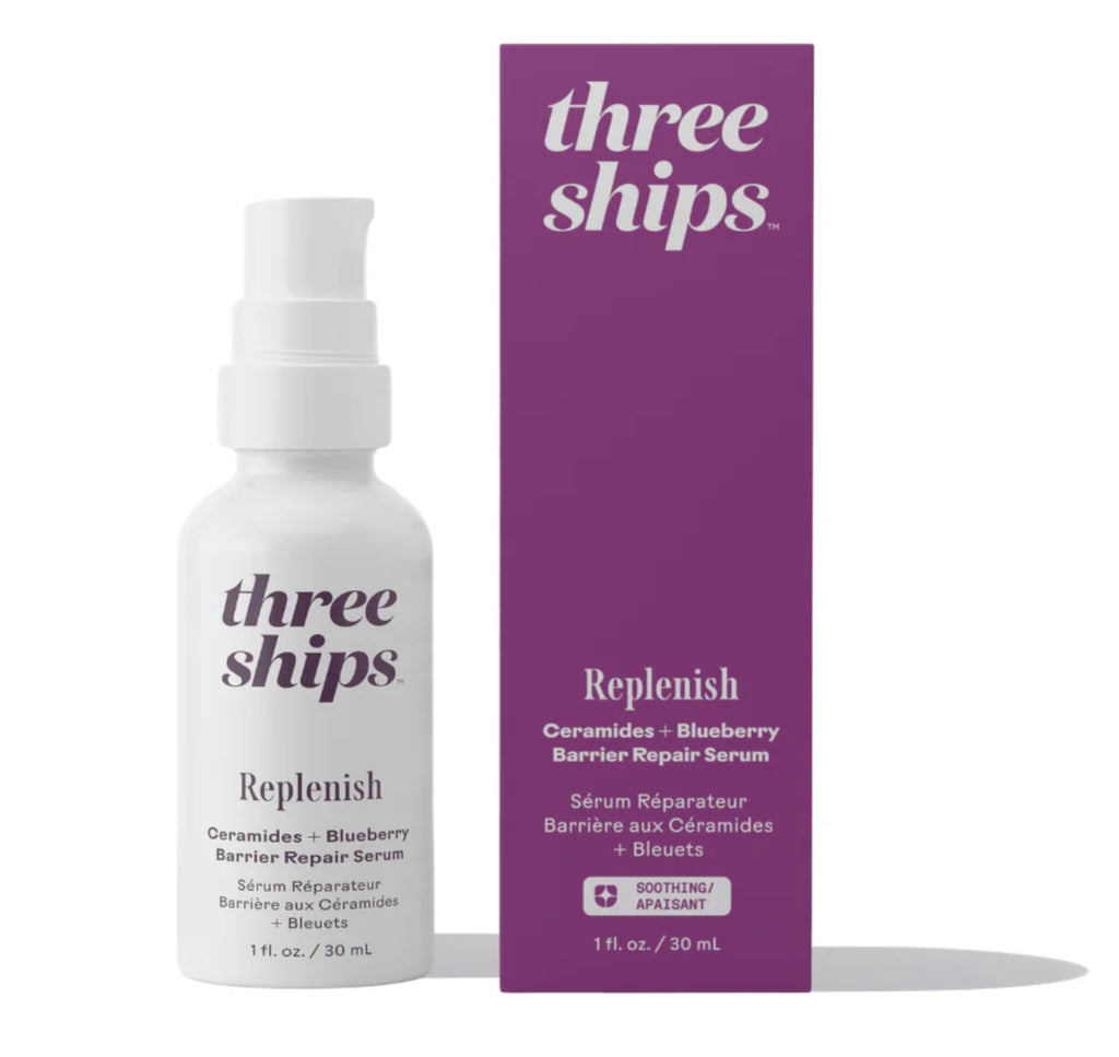Three Ships Replenish Ceramides Barrier Strengthening Serum