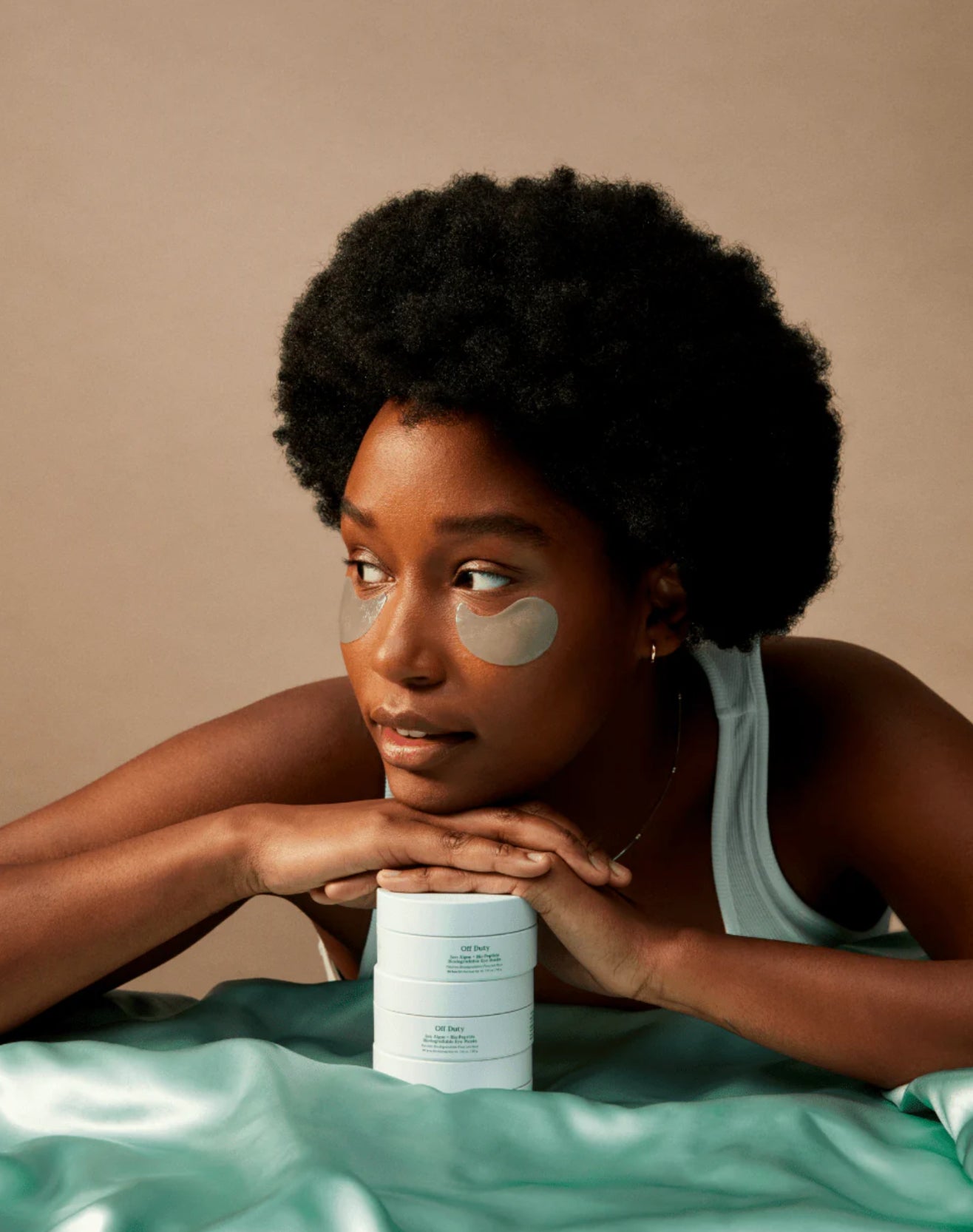 Three Ships Off Duty Sea Algae + Bio Peptide Smoothing Biodegradable Eye Masks