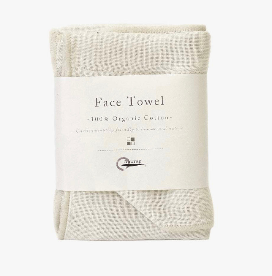 Japanese Organic Cotton Face towel image 0